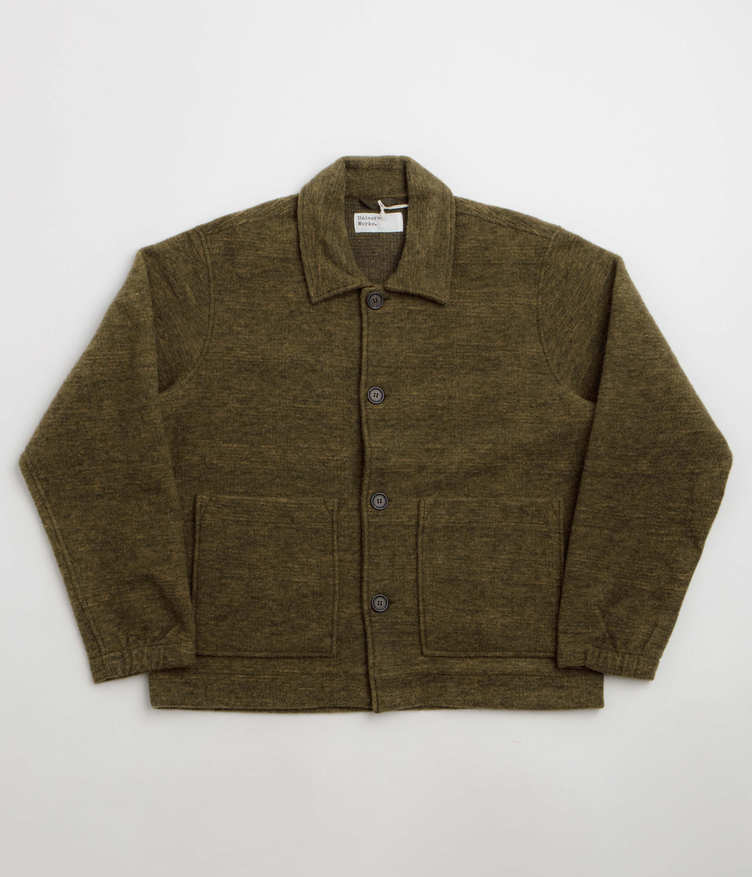Universal Works Rams Jacket in Olive
