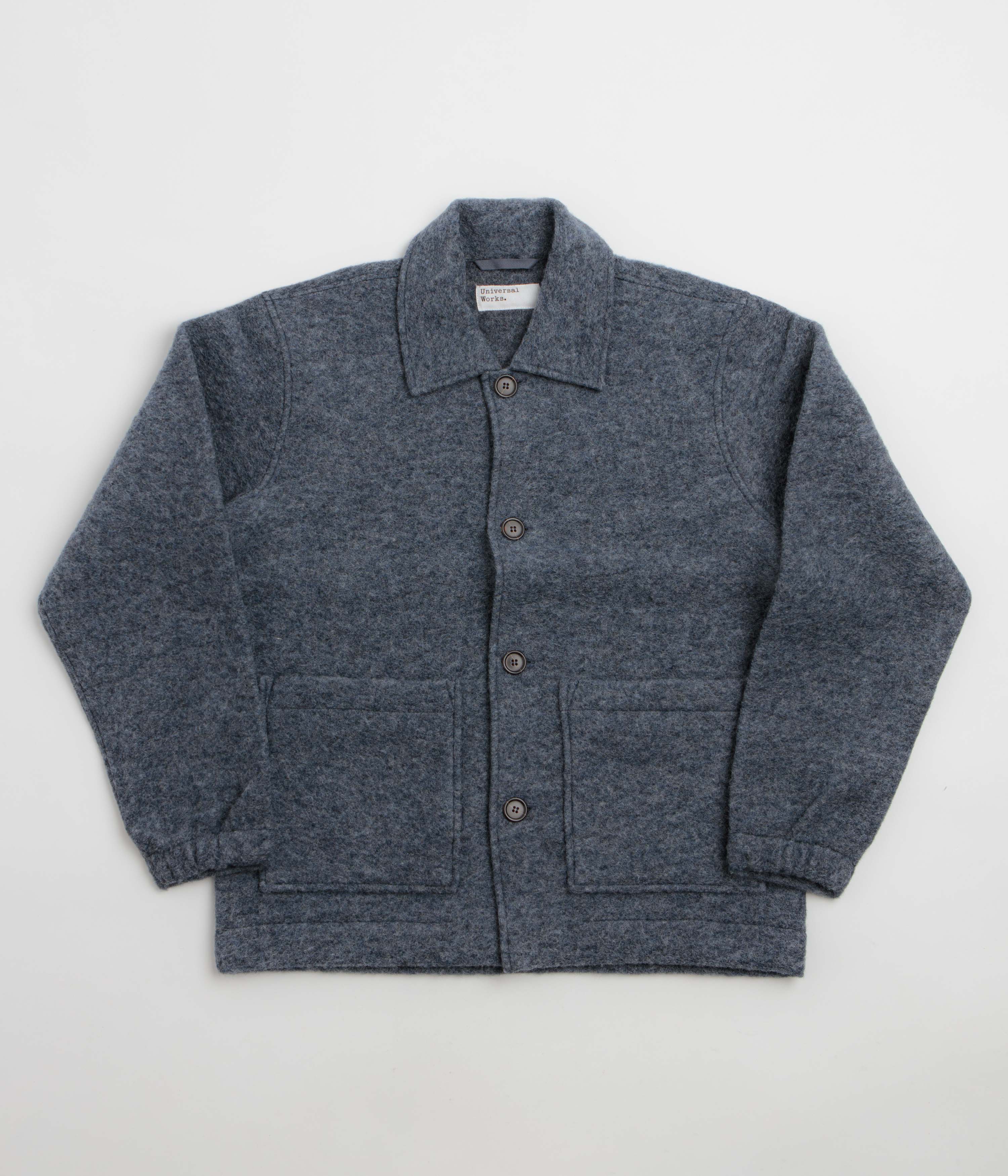Universal Works Rams Jacket - Slate Blue