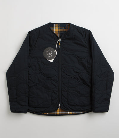 Universal Works Reversible Military Liner Jacket - Yellow / Navy
