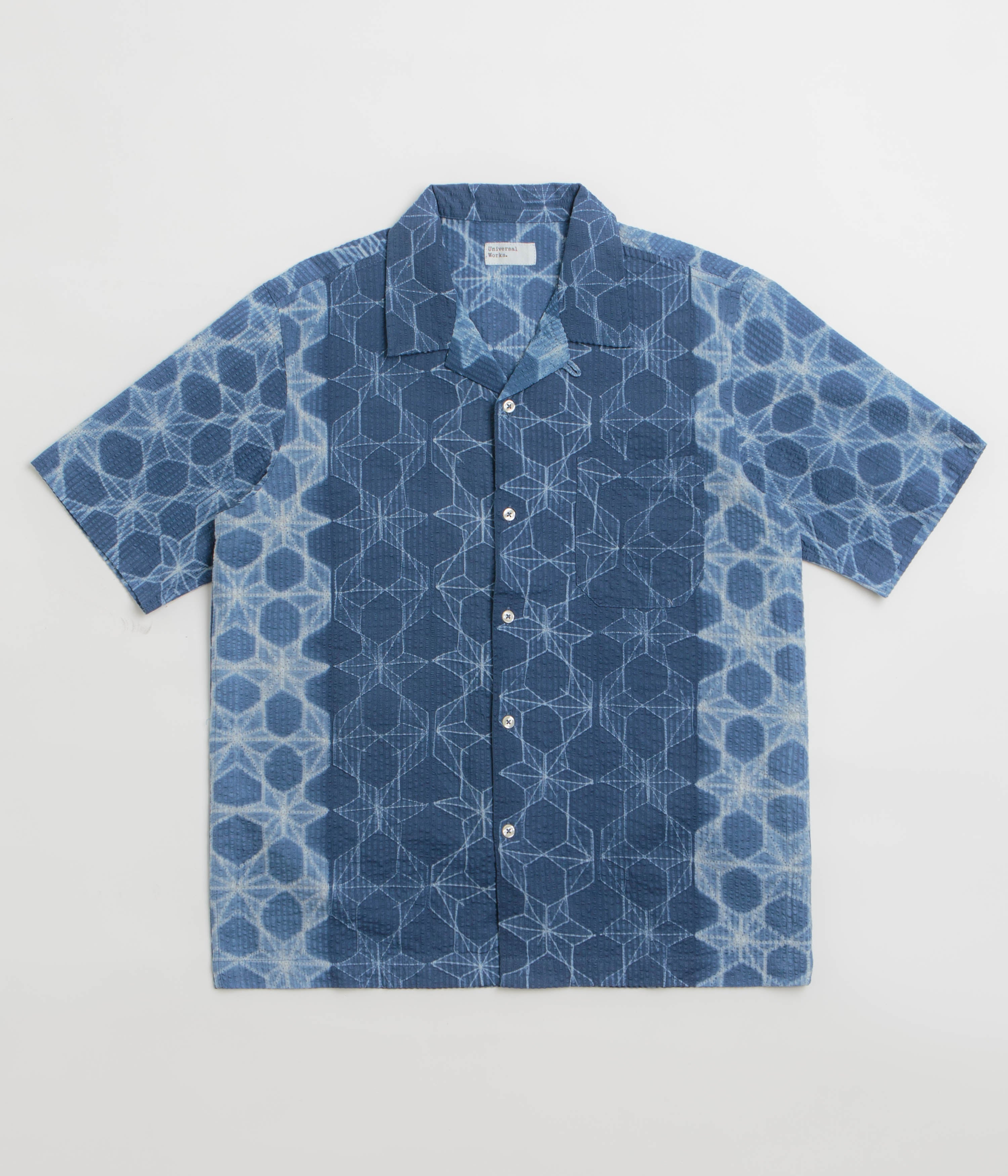Universal Works Road Shirt in Indigo