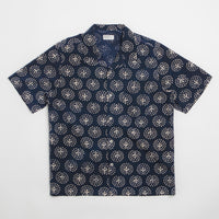 Universal Works Road Shirt - Navy / Magic Circle thumbnail