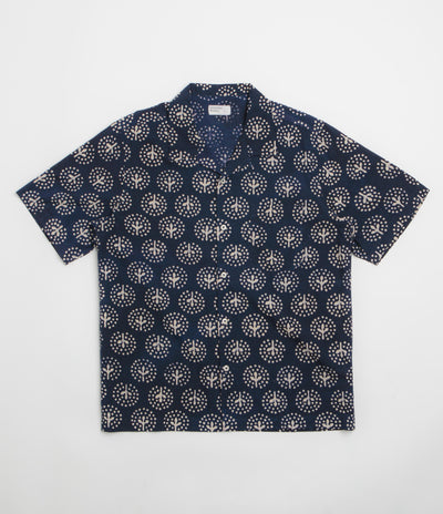 Universal Works Road Shirt - Navy / Magic Circle