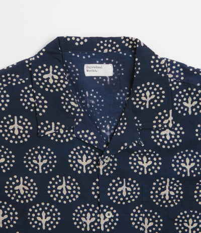 Universal Works Road Shirt - Navy / Magic Circle