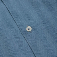 Universal Works Road Shirt - Washed Indigo / Herringbone thumbnail