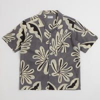 Universal Works Road Short Sleeve Shirt - Grey thumbnail