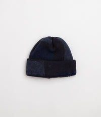 Universal Works Short Watch Beanie in Navy
