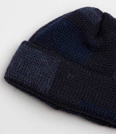 Universal Works Short Watch Beanie - Navy