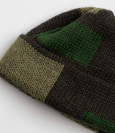 Universal Works Short Watch Beanie - Olive