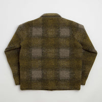 Universal Works Techno Tag Jacket in Olive Check thumbnail