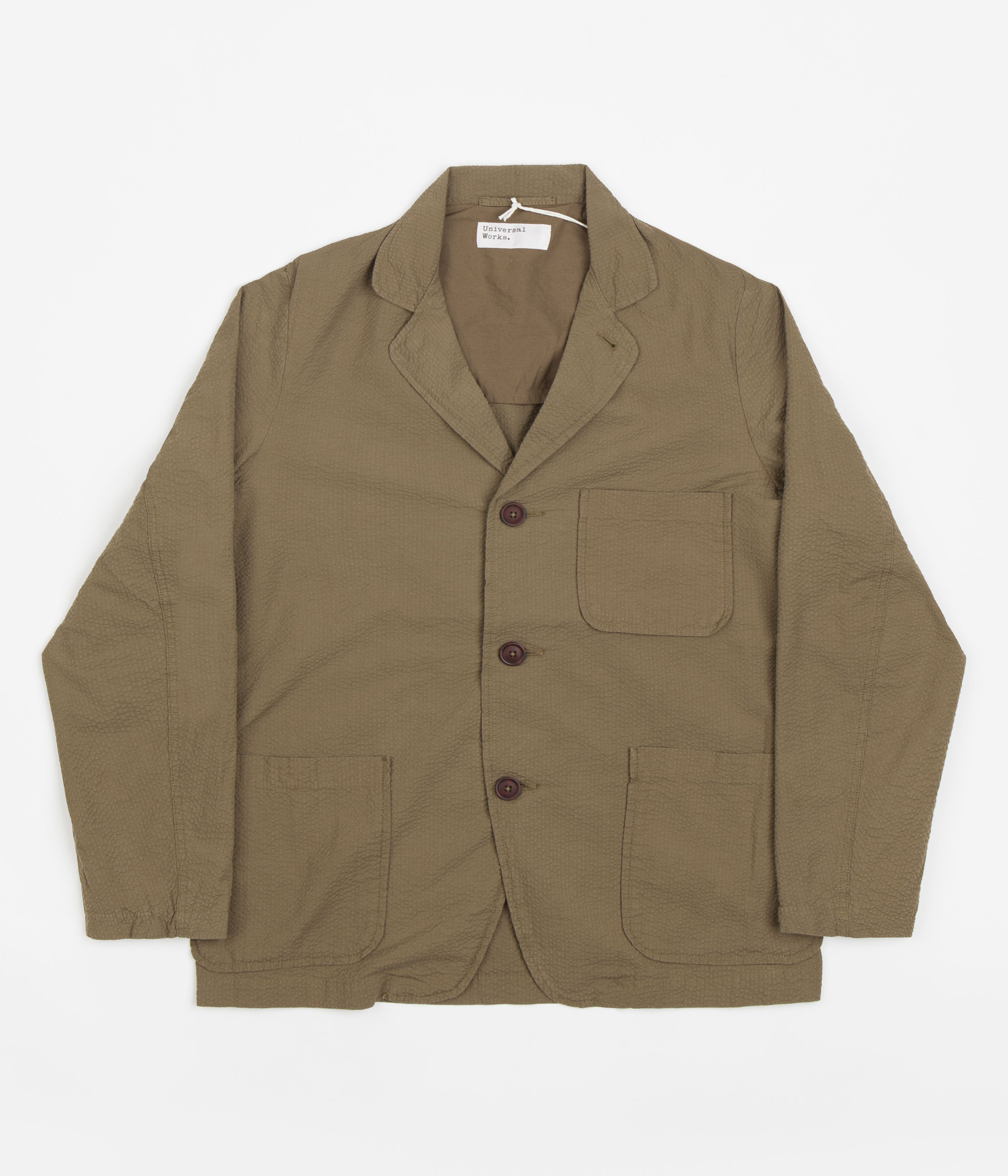 Universal Works Three Button Universal Works Three Button Jacket - Olive | flatspot