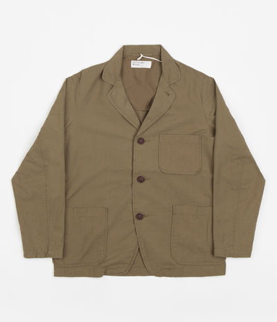 Universal Works Three Button Jacket - Olive