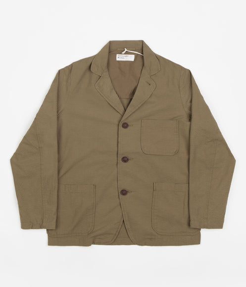 Universal Works Three Button Jacket - Olive