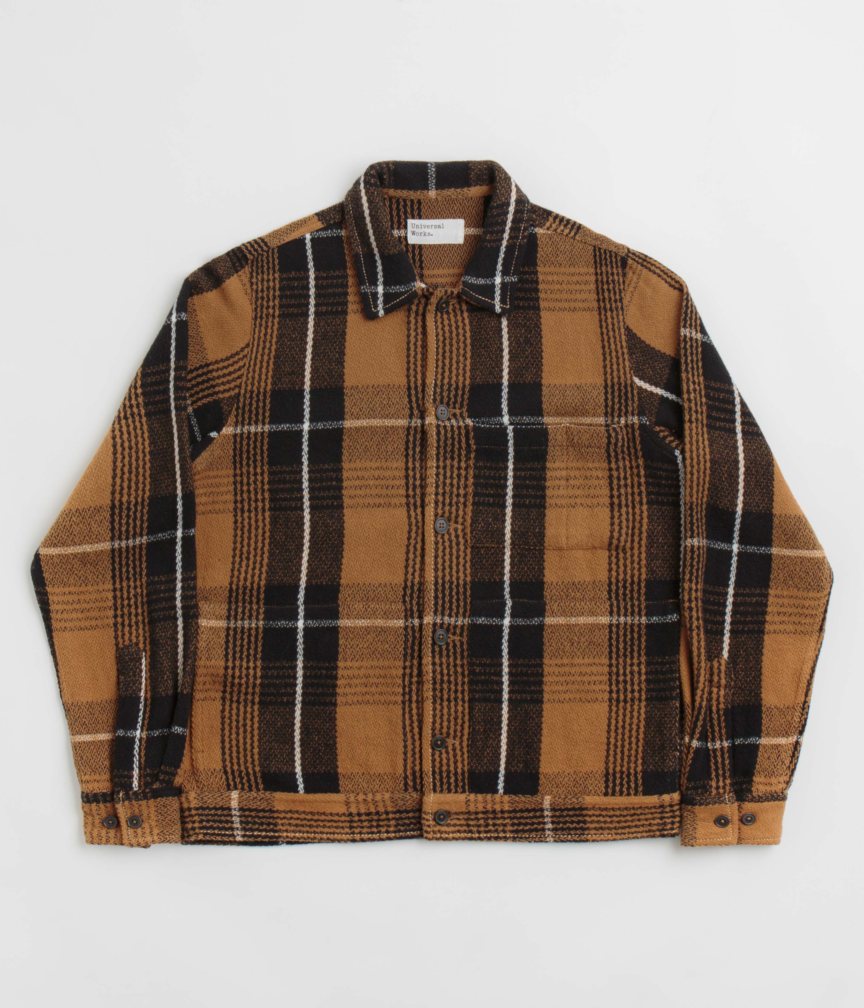 Universal Works Uniform Jacket in Brown