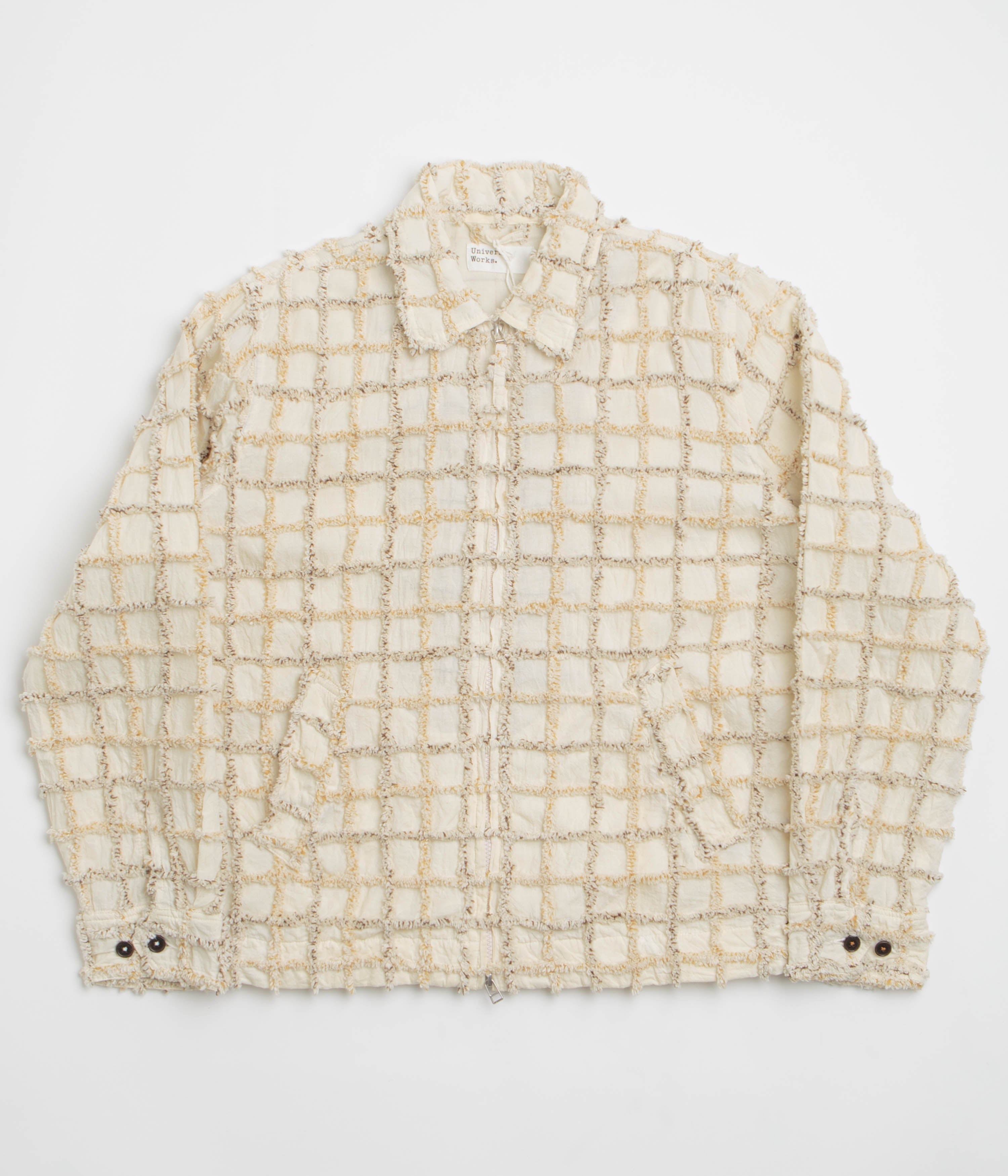 Universal Works Windcheater Jacket in Ecru