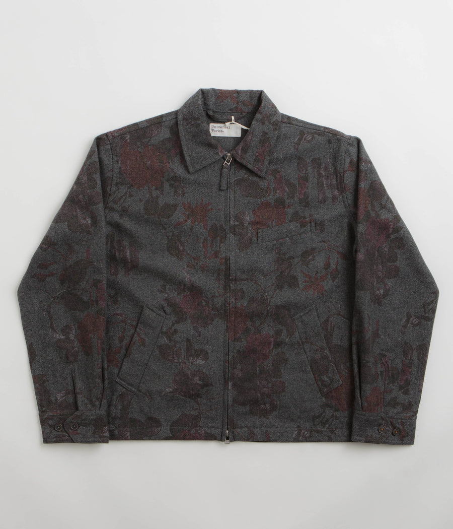 Universal Works Windcheater Jacket in Mid Grey