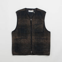Universal Works Zip Gilet - Navy thumbnail