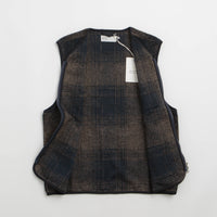 Universal Works Zip Gilet - Navy thumbnail