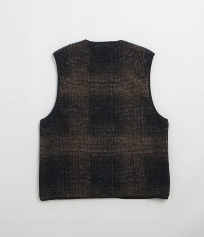 Universal Works Zip Gilet - Navy