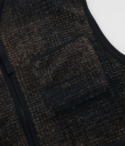 Universal Works Zip Gilet - Navy