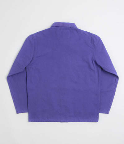 Uskees 3001 Buttoned Overshirt - Burst Grape
