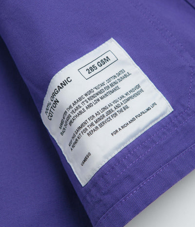 Uskees 3001 Buttoned Overshirt - Burst Grape