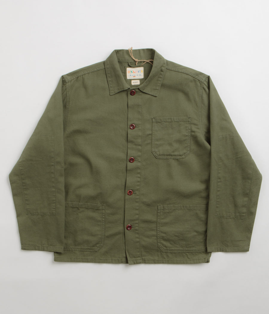 Uskees 3001 Buttoned Overshirt - Coriander
