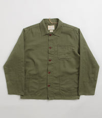 Uskees 3001 Buttoned Overshirt in Coriander