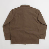 Uskees 3001 Buttoned Overshirt - Dark Taupe thumbnail