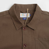 Uskees 3001 Buttoned Overshirt - Dark Taupe thumbnail
