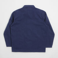 Uskees 3001 Buttoned Overshirt in Deep Indigo thumbnail