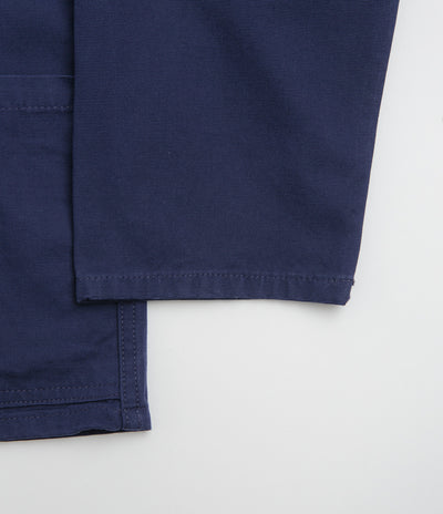 Uskees 3001 Buttoned Overshirt in Deep Indigo