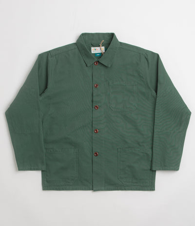 Uskees 3001 Buttoned Overshirt - Green