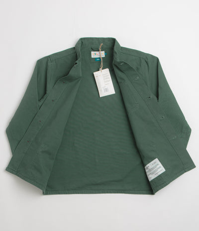 Uskees 3001 Buttoned Overshirt - Green