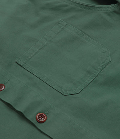 Uskees 3001 Buttoned Overshirt - Green