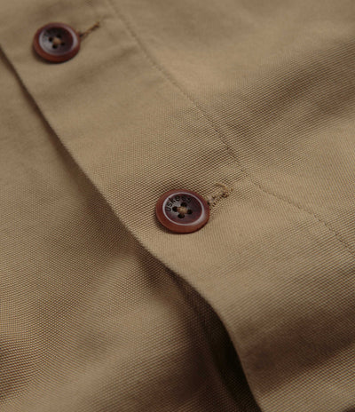 Uskees 3001 Buttoned Overshirt - Khaki