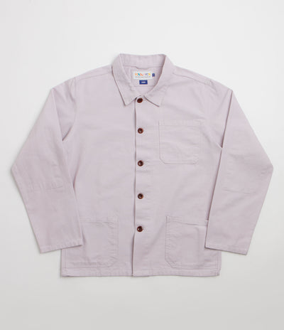 Uskees 3001 Buttoned Overshirt - Lunar Stone