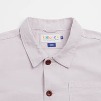 Uskees 3001 Buttoned Overshirt - Lunar Stone thumbnail