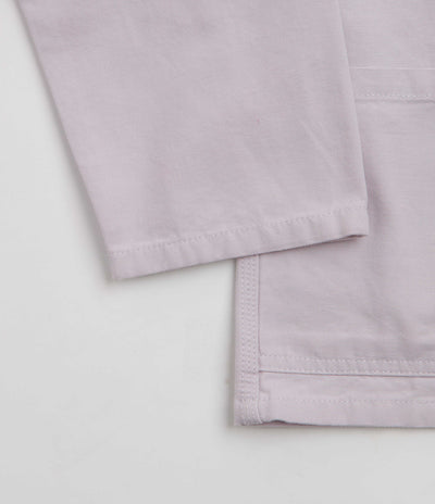 Uskees 3001 Buttoned Overshirt - Lunar Stone