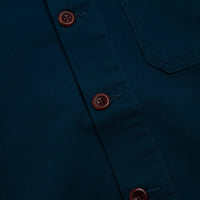 Uskees 3001 Buttoned Overshirt - Maya Blue thumbnail