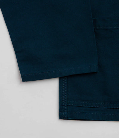 Uskees 3001 Buttoned Overshirt - Maya Blue