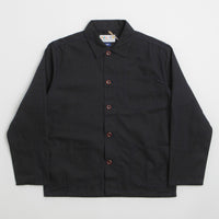 Uskees 3001 Buttoned Overshirt - Midnight Blue thumbnail