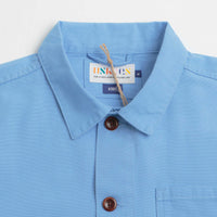 Uskees 3001 Buttoned Overshirt - Powder Blue thumbnail