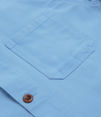 Uskees 3001 Buttoned Overshirt - Powder Blue