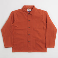 Uskees 3001 Buttoned Overshirt - Rust thumbnail