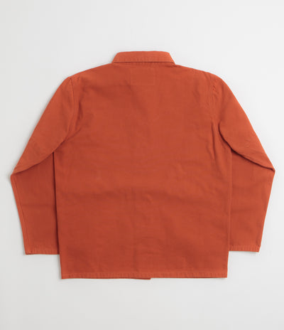 Uskees 3001 Buttoned Overshirt - Rust