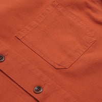 Uskees 3001 Buttoned Overshirt - Rust thumbnail