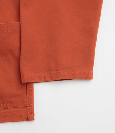 Uskees 3001 Buttoned Overshirt - Rust