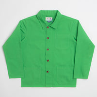 Uskees 3001 Buttoned Overshirt - Tropical Green thumbnail