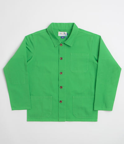 Uskees 3001 Buttoned Overshirt - Tropical Green