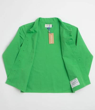 Uskees 3001 Buttoned Overshirt - Tropical Green